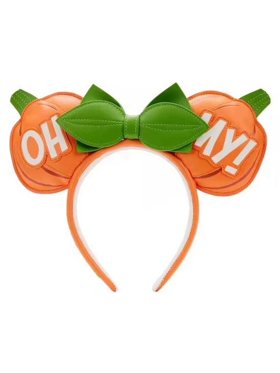 Disney Accessories - Loungefly Disney Halloween "Oh My!" Pumpkin Minnie Mouse Ears